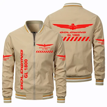 2023 Мужская Мотоциклетная куртка Honda Gold Wing GL1800, куртка-бомбер с принтом, Гоночный костюм, Ветровка Honda Motochoss, Мужская и женская