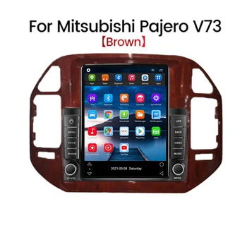 Для Mitsubishi Pajero V60 V68 V73 1999 - 2011 Автомобильный радиоприемник Tesla, мультимедийный плеер, навигация, GPS, Android 12, Авто CarPlay 2din