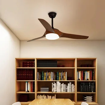 Ресторан творческой личности modern simple с электрической вентиляторной лампой Nordic bedroom lamp living room lamp электрическая вентиляторная лампа