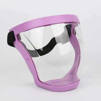 Наружная защитная маска для лица Прозрачная Защитная маска для всего лица, Брызгозащищенная Ветрозащитная маска с защитой от запотевания, защитные очки для защиты глаз