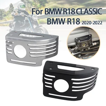 Задний Тормозной Насос Мотоцикла Бак Для Жидкости Масляный Стакан Защитная Крышка Резервуара Для BMW R18 Classic R 18 2020 2021 2022 2023
