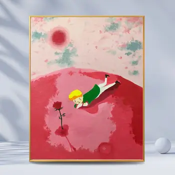 2667Ann-Tulip diy цифровая картина маслом, картина маслом, акриловая цветочная живопись, пейзажная живопись ручной работы