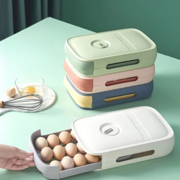 Ящик для хранения свежих яиц В холодильнике, Ящик для яиц, бытовой ящик, Кухонный ящик, ящик для хранения продуктов, коробка для пельменей
