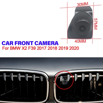 HD CCD Вид спереди автомобиля Парковка Ночное Видение Позитивная Водонепроницаемая Высококачественная камера с логотипом CCD для BMW X2 F39 2017 2018 2019 2020