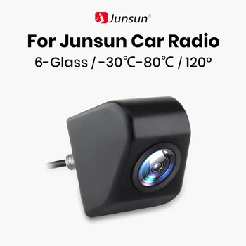 Автомобильная камера заднего вида с разрешением 480P, водонепроницаемая, 120 ° Широкоугольная резервная парковочная камера заднего вида для автомобильных аксессуаров Junsun DVD