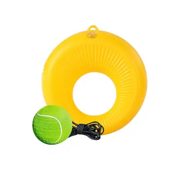 Теннисный рикошет со струнным теннисным тренажером Игрушка для родителей и детей Тренировочное снаряжение Инструмент для самообучения детей и взрослых
