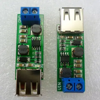 DD1205UA_T * 2 5 Вт автоматический повышающий преобразователь постоянного тока Модуль Регулятора напряжения 3 В 3,3 В 3,7 В 4,5 В 6 В до 5 В USB для Зарядки телефона на солнечной батарее