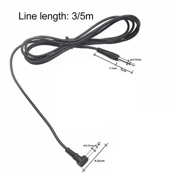 Гитарный кабель 300/500 см, соединительный провод для гитары, Высокопроизводительный шнур для бас-гитары для электрической коробки