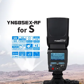 Yongnuo YN685 YN685EX-RF Вспышка для камеры с высокоскоростной синхронизацией TTL Speedlite для Canon Nikon Sony D750DSLR Вспышка для камеры Speedlite Light