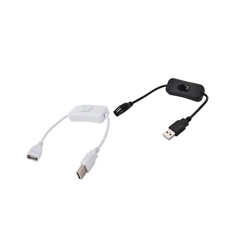 1 шт. USB-кабель с переключателем управления питанием для Raspberry Pi Arduino USB On Off Toggle