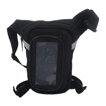 Мужская поясная сумка для ног, набедренная сумка, кошелек для мобильного телефона для пеших прогулок, езды на велосипеде