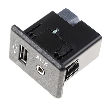 Двойной Интерфейсный Модуль USB + AUX для Nissan Loulan Fiat Apple-Carplay Медиапроводка Порт Концентратора 795405022 28023-5AA0A