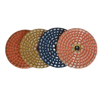 4-Дюймовый металлический шлифовальный диск для мрамора, гранита, терраццо, камня, бетона