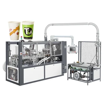 2023 Высокопроизводительная машина для изготовления бумажных стаканчиков, линия для 3D-формования и печати кофейных чашек на 4 унции, производитель в Китае