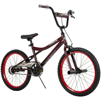 Детский велосипед для мальчиков в стиле BMX / черный Crackle