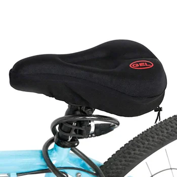 Утолщенное удобное сиденье велосипедного седла, ультрасиликоновая подушка и мягкая гелевая накладка для горных велосипедов, силиконовая накладка для седла, силиконовая накладка для горных велосипедов
