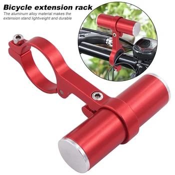 Удлинитель велосипедного руля, универсальный держатель для велосипеда, легкий, регулируемый для велосипеда, светодиодная подсветка, GPS, телефон, Спидометр.