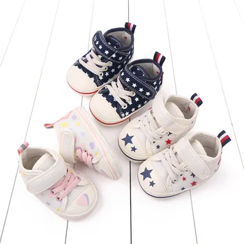 Новая детская обувь, обувь для маленьких мальчиков и девочек, спортивная обувь для кроватки, первые ходунки, детские кроссовки на мягкой подошве, нескользящие детские кроссовки