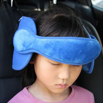 Подушка безопасности для детского автокресла, Поддерживающая голову, Фиксированные Мягкие подушки для сна, Регулируемая Защита подголовника Для детей, Позиционеры для сна