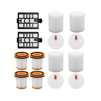 4 Упаковки Фильтров для SHARK WS642AE Мощный аккумуляторный Ручной пылесос Сменные Аксессуары для Робота-подметальщика