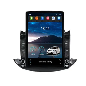Для Tesla Style 2Din Android 12 Автомагнитола Для Chevrolet TRAX 2017-2035 Мультимедийный Видеоплеер GPS Стерео Carplay DSP Камера RDS