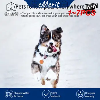 1 ~ 7ШТ Мини-собака GPS 5.0 Трекер Анти-потерянное устройство Круглое анти-потерянное устройство для отслеживания кошелька для домашних животных Smart Finder