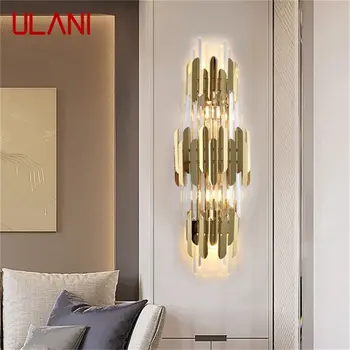 · Настенный светильник ULANI Crystal, современные светодиодные бра для помещений, Декоративные светильники для домашней спальни