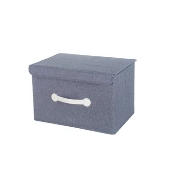 Новый домашний тканевый ящик для хранения, моющийся ящик для хранения Jul2574