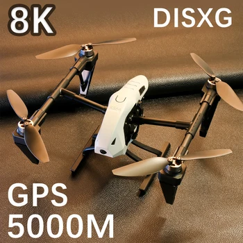 DIXSG НОВЫЙ профессиональный мини-дрон KS66 4k с камерой 8K HD для аэрофотосъемки, бесщеточный радиоуправляемый вертолет, Квадрокоптер, FPV-системы, игрушки