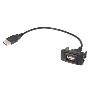 Кабельный адаптер с портом AUX USB 12-24 В, кабельный провод, USB-адаптер для зарядки VIGO A70F