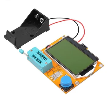 ABS Цифровой транзисторный тестер Замена ЖК-экрана Триодный измеритель подсветки